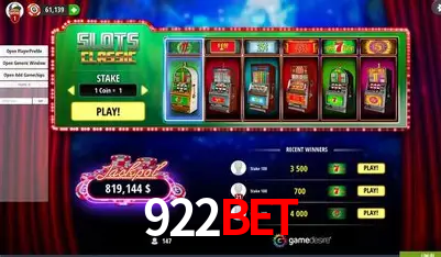 Descubra o Mundo do Cassino Online com 922BET